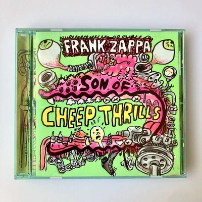 Frank Zappa - SON OF CHEEP THRILLS (1999 Rykodisc) CD Aprimorado *COMO NOVO* - Imagem 1 de 3