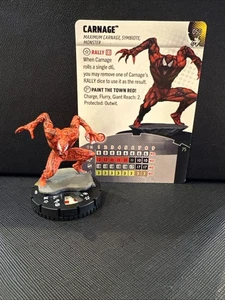 Heroclix Spider-Man: Beyond Amazing set Carnage #050 Super Rare figure w/card! - Picture 1 of 1