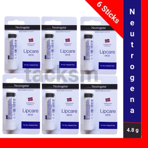 6 x Neutrogena Lip Balm Norwegian Formula for Dry, Chapped Lips SPF20 4.8g - Picture 1 of 7