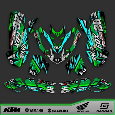 Graphic for Polaris Predator 500 graphics full decals stickers kit atv - Image 1 of 4