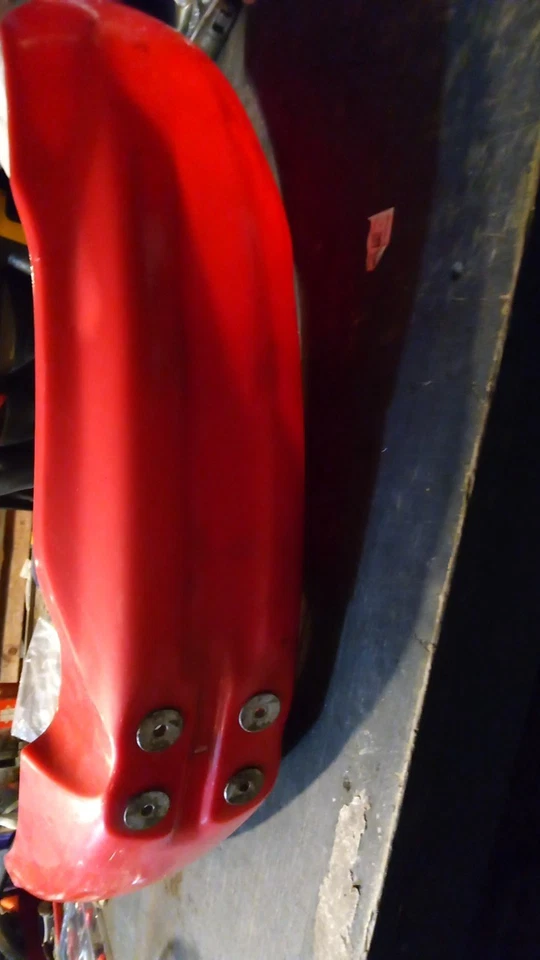 Honda CR250 CR 250 R 2001 guardabarros delantero Foto 1 de 4