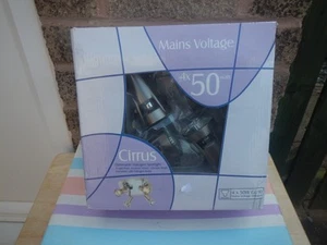 CIRRUS B & Q DIMMABLE HALOGEN SPOTLIGHT X 4 BRUSHED CHROME FINISH NEW CEILING - Picture 1 of 6