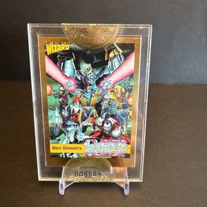Tarjeta sellada dorada Wizard Marc Silvestri's Cyber Force 1992 # 5594 - Imagen 1 de 2