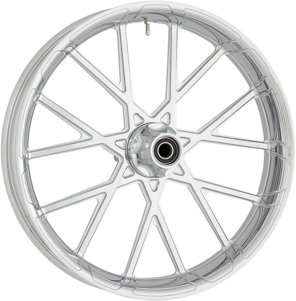 Arlen Ness 21" x 3.5" Procross Forged Chrome Front Wheel w/Hub (10102-204-6000) - Imagem 1 de 1