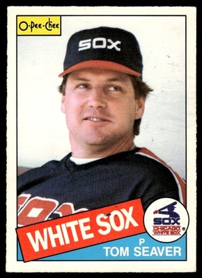 1986 O-Pee-Chee Tom Seaver New York Mets #6 - Image 1 of 2