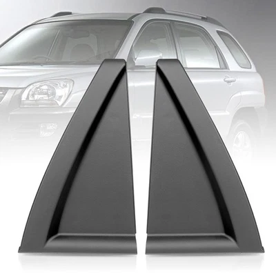 Puerta trasera ventana exterior Delta moldura moldura izquierda/derecha para Kia Sportage 2005-10 Foto 1 de 4