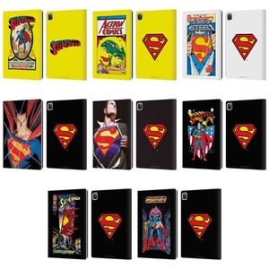 SUPERMAN DC COMICS FAMOUS COMIC BOOK COVERS LEATHER BOOK CASE FOR APPLE iPAD - Picture 1 of 14
