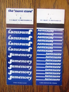 JAMESWAY DEPARTMENT STORE MATCHBOOK COVERS: HQ SECAUCUS, NEW JERSEY MATCHCOVERS - Picture 1 of 1