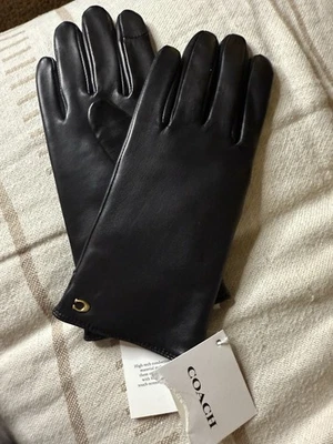Luvas masculinas Coach SCC LTR Tech - Tamanho XL - Imagem 1 de 2