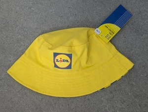 Sombrero Cubo Lidl Edición Limitada Adulto Talla L/XL Amarillo Reversible 2 Estilo Opción - Imagen 1 de 24