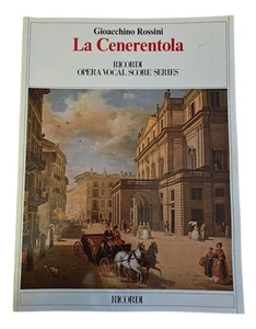 Rossini La Cenerentola Ricordi Opera Vocal Score Series Paperback Book 1961 USED - Picture 1 of 16