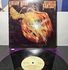 URIAH HEEP RETURN TO FANTASY 1975 BRONZE RECORDS (ILPS 9335-A) - Bild 1 von 14