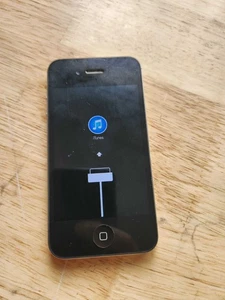 Apple iPhone 4 Nero A1349 CDMA così com'è non testato parti o riparazione - Foto 1 di 6