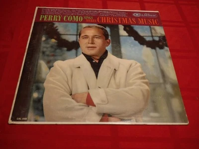 Perry Como Sings Merry Christmas Music 1961 LP Silent White Rudolph Joy Mono - Image 1 of 4