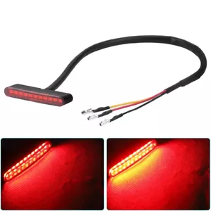 12V 11 LED Motorcycle Bike Tail Brake Light Lamp Mini Rear Running Stop Lamp - Picture 1 of 7