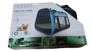 Sherpa Orig Deluxe Travel Bag Pet Carrier Machine Washable Liner-Airline Approve