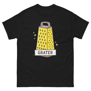 Reibe Küche Hausmannskost Kulinarik Utensil T-Shirt - Bild 1 von 13