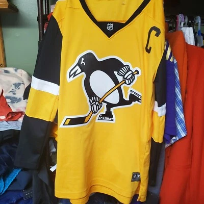 Camiseta cosida Fanatics Pittsburgh Penguins Sidney Crosby para mujer Foto 1 de 4