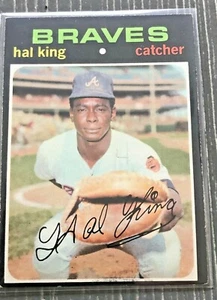 1971 Hal KING Topps #88 Atlanta Braves EX/EXMINT - Picture 1 of 2