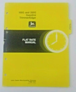1982 John Deere FRM1047 100G/200G TRIMMER EDGER Manual Complete with 2 Postcards - Picture 1 of 1