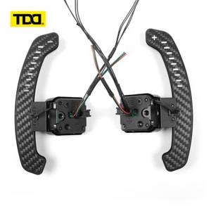TDD LED Carbon Magnetic Carbon Paddle Shifters For Audi B9 B9.5 Series A1 A2 - Picture 1 of 8