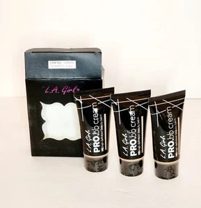 3x L.A. Girl Pro BB Cream HD~One Primer, Foundation & Concealer~#GBB944 Neutral - Picture 1 of 5