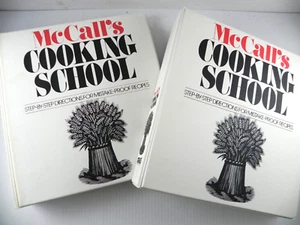McCall's Cooking School Cookbook Hardcover 1986 Volume 1 and 2 Spiral - Imagen 1 de 14