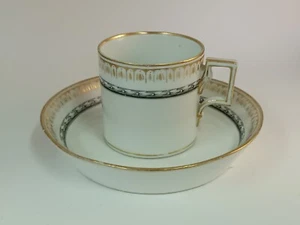 ANTICA TAZZA DEMITASSE PORCELLANA REALE VIENNA XIX SECOLO MARCATA - Foto 1 di 7
