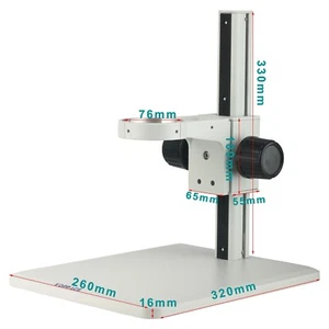 Koppace Mikroskop vertikale Armhalterung Objektivöffnung 76 mm Fokussierstrich 230 mm - Bild 1 von 8