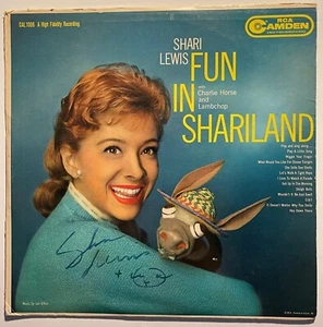 🎶 SELTENE 1960 SHARI LEWIS signierte "FUN IN SHARILAND" LP - Lambchop 🐑✨ - Bild 1 von 5