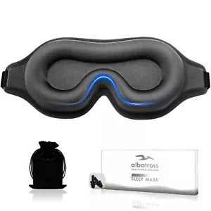 Sleep Eye Mask for Men Women Lash Extensions 3D Sleeping Mask Travel Blackout... - Picture 1 of 6