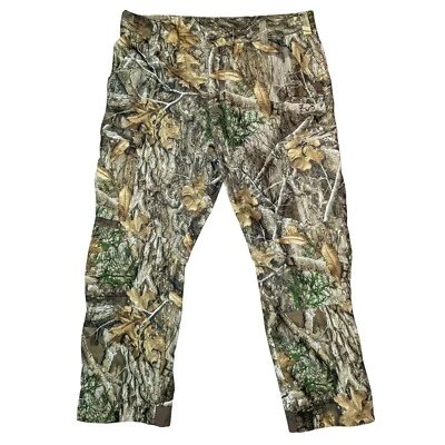 Pantalones de caza Realtree Edge camuflados al aire libre calce relajado para hombre XL Foto 1 de 4
