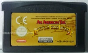 jeu AN AMERICAN TAIL FIEVEL'S GOLD RUSH nintendo game boy advance AGB-AFGP-EUR - Foto 1 di 1