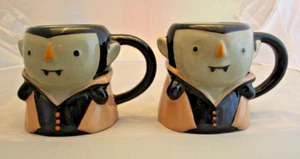 LOTE de 2 tazas de vampiro figurativas de gres de Halloween Target 2024 Hyde and EEk 15 fl oz - Imagen 1 de 9