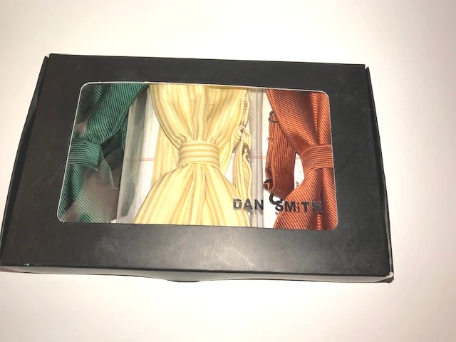 Corbatas de moño Dan Smith de moda para hombre varios estilos preatadas - tres colores, T7 Foto 1 de 1