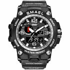SMAEL Men's Sport Military Date Waterproof LED Digital Analog Quartz Wrist Watch