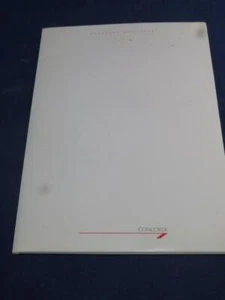 BRITISH AIRWAYS CONCORDE MEMORABILIA In Flight Stationery Pack in Wallet UNUSED - Picture 1 of 4