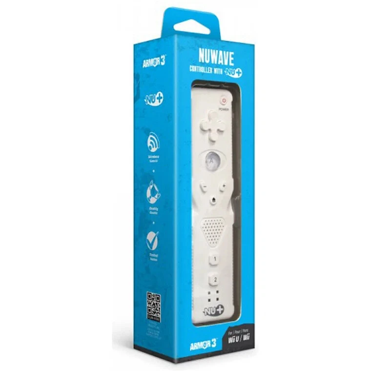Armor3 "NuWave" Controller With Nu+ For Nintendo Wii U / Wii - White - Image 1 of 1