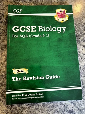 CGP GCSE AQA Biology Revision Guide - Image 1 of 2