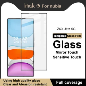 For ZTE Nubia Z60 Ultra, imak Full Coverage 9H Tempered Glass Screen Protector - Picture 1 of 8