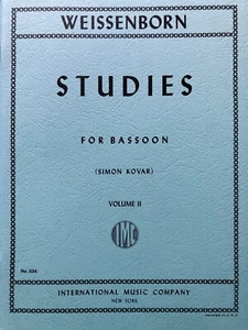 50 Advanced Studies, Op. 8 Book 2 for bassoon (IMC # 1134) - Picture 1 of 1