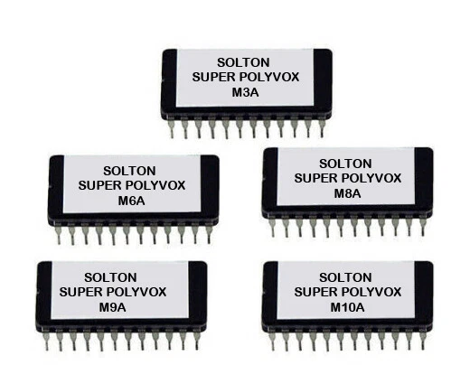 SOLTON SUPER POLYVOX Betriebssystem Firmware Kit Eprom ROM Italo Disco Synth - Bild 1 von 1