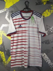 Adidas Maglia Allenamento Calcio Calcio Maglia Multicolore Uomo Taglia L ig93 - Foto 1 di 7