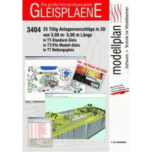 modellplan 3404 Tillig TT-Gleispläne in 3D (USB-Stick) TT + Neu - Bild 1 von 1