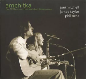 JONI MITCHELL / JAMES TAYLOR / PHIL OCHS Amchitka 2xCD - Picture 1 of 2