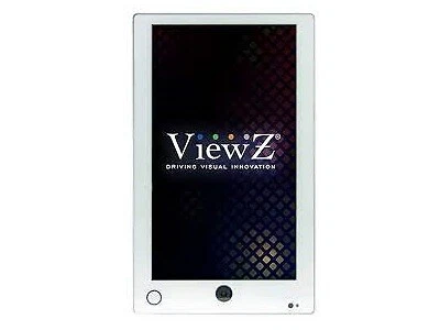 VZ-PVM-P2W3 15.6inch IP Portrait Public View LED Monitor with 2.1MP Camera/White - Image 1 of 1