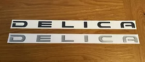 Mitsubishi Delica L400 Reproduction Domed Resin Rear Hatch Decal. Brand New. - Picture 1 of 2