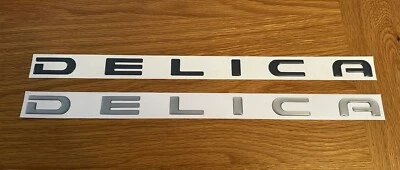 Mitsubishi Delica L400 Reproduction Domed Resin Rear Hatch Decal. Brand New. - Image 1 of 2