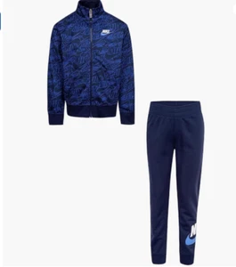 Nike Logo Tricot Set (Toddler/Little Kids) Midnight Navy Size 7 - Picture 1 of 4