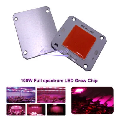 12V 32V High Power led chip 100W Full spcectrum 380-840NM DIY LED Grow light - Image 1 of 4